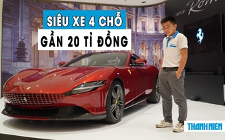 ‘Thưởng ngoạn’ Ferrari Roma: Siêu ngựa 4 chỗ, giá gần 20 tỉ tại Việt Nam