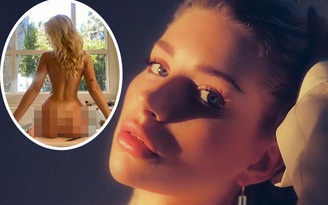 Hết bán ảnh nóng trên mạng, em gái Kate Moss lại tung hình khỏa thân táo bạo