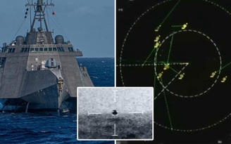 Có gì trong đoạn video 14 UFO 'quây' chiến hạm hải quân Mỹ?