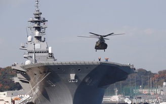 Nhật sẽ điều chiến hạm lớn nhất xuống Biển Đông