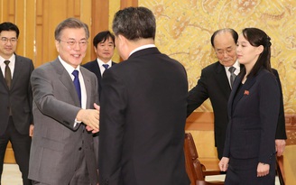 Tổng thống Hàn Quốc gặp em gái lãnh đạo Triều Tiên