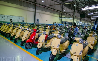 Quá trình tạo nên bộ cánh và trái tim xe Piaggio 'Made in Vietnam'