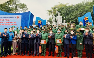 3.662 thanh niên Hà Nội nhận được lệnh gọi nhập ngũ