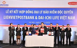 LienVietPostBank ký hợp đồng bảo hiểm 15 năm với Dai-ichi Life Việt Nam