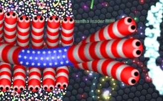 Video: Rắn 3 đầu Slither.io - Màn Cuộn tròn kinh điển nhất