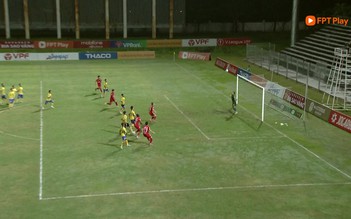 Highlight CLB Trẻ PVF-CAND 1-1 Đồng Tháp: Đội khách 5 trận chưa biết 'mùi' chiến thắng