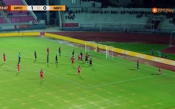Highlight Hải Phòng 1-2 Ninh Bình: Bàn phản lưới nhà nghiệt ngã