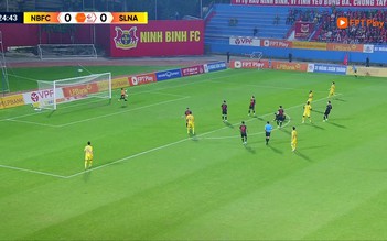 Highlight Ninh Bình 1-0 SLNA: Tân binh tiếp tục bay cao trên BXH