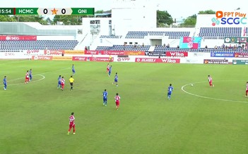 Higlight TP.HCM 1-0 Quảng Ninh: Thẻ đỏ cho HLV đội khách