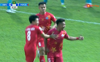 Highlight CLB Hòa Bình 2-4 CLB PVF CAND | Vòng 14 giải hạng nhất 2024-2025