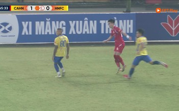 Highlight CLB Công an Hà Nội 4-2 CLB Hà Nội: Mưa bàn thắng trận derby