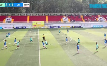 Highlight ĐH Nông Lâm TP.HCM (NLU) 5-1 ĐH Kinh tế-Tài chính TP.HCM (UEF): Thế trận một chiều ngày ra quân