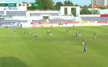 Higlight CLB TP.HCM 0-0 ĐH Văn Hiến: Trận hòa nhạt nhòa