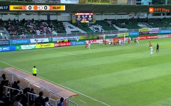 Highlight CLB HAGL 0-2 Hà Tĩnh: Chủ nhà lún sâu khủng hoảng