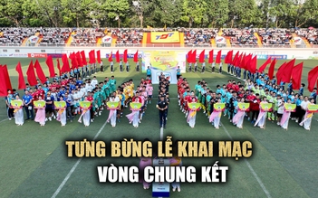 Lễ khai mạc VCK TNSV THACO Cup 2024: 'Đón chờ những trận cầu hấp dẫn'
