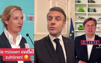 Chính trị gia châu Âu 'chơi TikTok', gác nỗi lo an ninh để hút cử tri trẻ