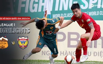 Highlight CLB LPBank Hoàng Anh Gia Lai 2-1 CLB Hồng Lĩnh Hà Tĩnh | Vòng 20 V-League