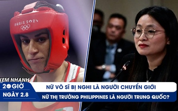 Xem nhanh 20h ngày 2.8: Nữ võ sĩ bị nghi ngờ giới tính | Nữ thị trưởng Philippines là người Trung Quốc?