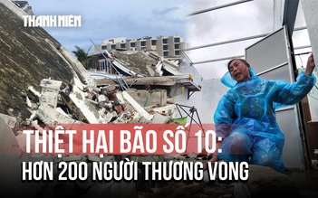 Tàn khốc thiệt hại bão số 10: 49 người chết, 16 người mất tích