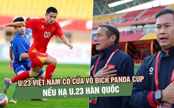 U.23 Việt Nam có cửa vô địch Panda Cup nếu hạ U.23 Hàn Quốc