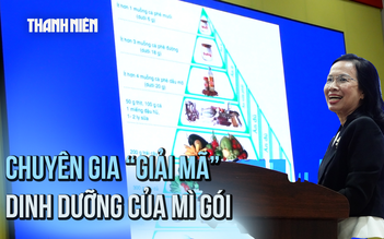 Chuyên gia 'giải mã' dinh dưỡng của mì gói