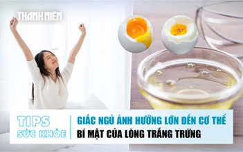 Bản tin sức khỏe ngày 22.12: Giấc ngủ ảnh hưởng lớn đến cơ thể | Bí mật của lòng trắng trứng
