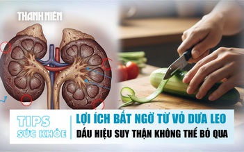 Bản tin Sức khỏe ngày 4.12: Lợi ích bất ngờ từ vỏ dưa leo | Dấu hiệu suy thận không thể bỏ qua