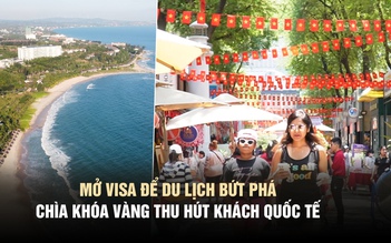 Mở visa để du lịch bứt phá: Chìa khóa vàng thu hút khách quốc tế