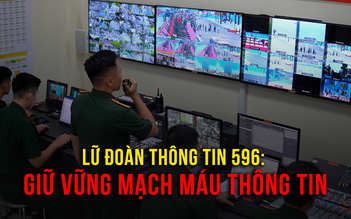 Giữ vững mạch máu thông tin trong nhiệm vụ diễu binh, diễu hành của lữ đoàn thông tin 596