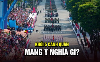 Diễu binh 30.4: Lý giải ý nghĩa khối 5 cánh quân có chiến sĩ 'tuyệt đối điện ảnh'