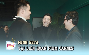 Trình ngoại ngữ của Minh Beta khi làm diễn giả tại LHP Cannes