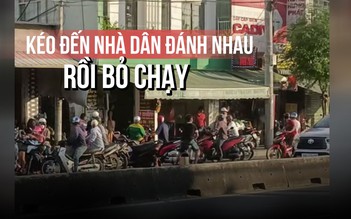 Điều tra vụ kéo đến nhà dân đánh nhau rồi bỏ chạy