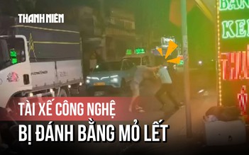 Tài xế bị đánh sau va chạm giao thông, tiếng mỏ lết chát chúa giữa phố