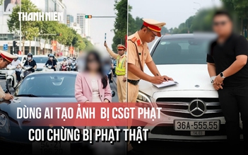 Dùng AI tạo ảnh bị CSGT phạt bên xe ô tô sang chảnh: Coi chừng bị phạt thật