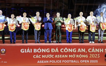 Thủ tướng Phạm Minh Chính dự lễ khai mạc giải bóng đá Công an-Cảnh sát ASEAN