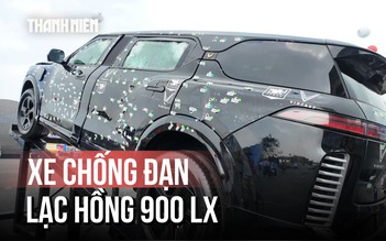 Xe chống đạn Lạc Hồng 900 LX có thể chịu 440 phát đạn