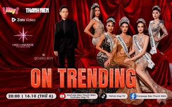 Top 5 Miss Universe Vietnam 2026 'họp nội bộ' tại Báo Thanh Niên