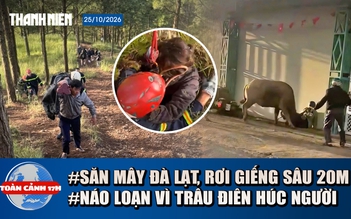 Toàn cảnh 17h: Cứu nữ du khách đi săn mây, rơi giếng sâu 20m | Lý do trâu điên húc người, xông vào rạp cưới