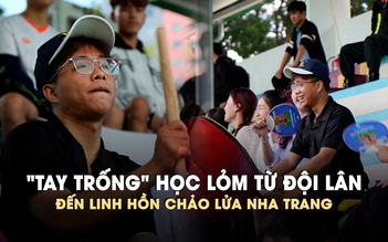 CĐV đánh trống ‘cực cháy’ giữ linh hồn khán đài chảo lửa Nha Trang