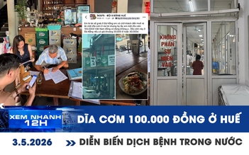 Xem nhanh 12h: Chấn chỉnh vụ dĩa cơm 100.000 đồng ở Huế | Diễn biến dịch bệnh trong nước