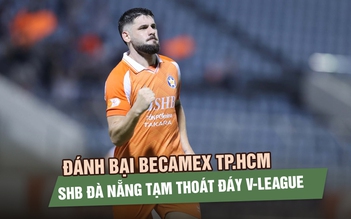Đánh bại Becamex TP.HCM, SHB Đà Nẵng tạm thoát đáy V-League