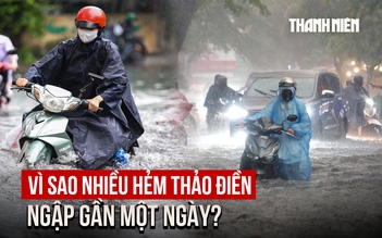 Nhiều hẻm ở Thảo Điền ngập từ tối đến chiều hôm sau, nguyên nhân do đâu?