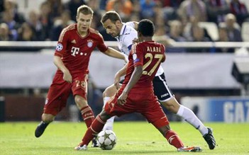 Champions League 2012: Valencia vs Bayern Munich 1 - 1