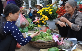 Đi chợ làng ngày cuối năm ở Thủ đô