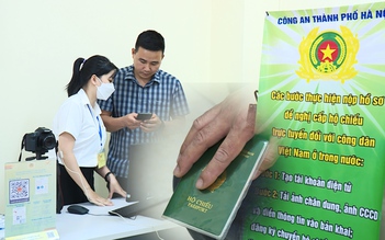 Hà Nội: Đến tận Phòng Quản lý xuất nhập cảnh để làm hộ chiếu online