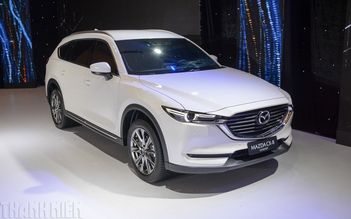 Cận cảnh Mazda CX-8 giá bán từ 1,149 tỉ đồng tại Việt Nam