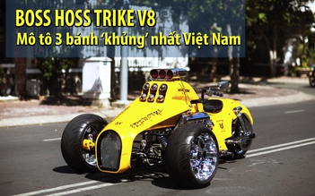 Mô tô 3 bánh Boss Hoss Trike V8 ‘khủng’ nhất Việt Nam