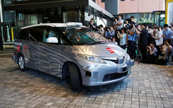 Công ty Nhật Bản chạy thử nghiệm taxi tự động