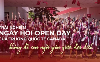 Ngày hội Open Day của Trường Quốc tế Canada: không để con ngồi yên giữa đại dịch