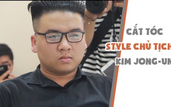Ca sĩ cũng đi cắt tóc kiểu Chủ tịch Kim Jong-un miễn phí ở Hà Nội